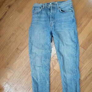 Reformation Serena High Skinny Crop